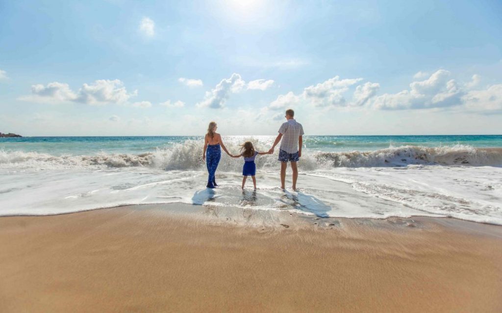 Peaceful beach scene reflecting the therapeutic journey discussed on the Healing Hearts blog